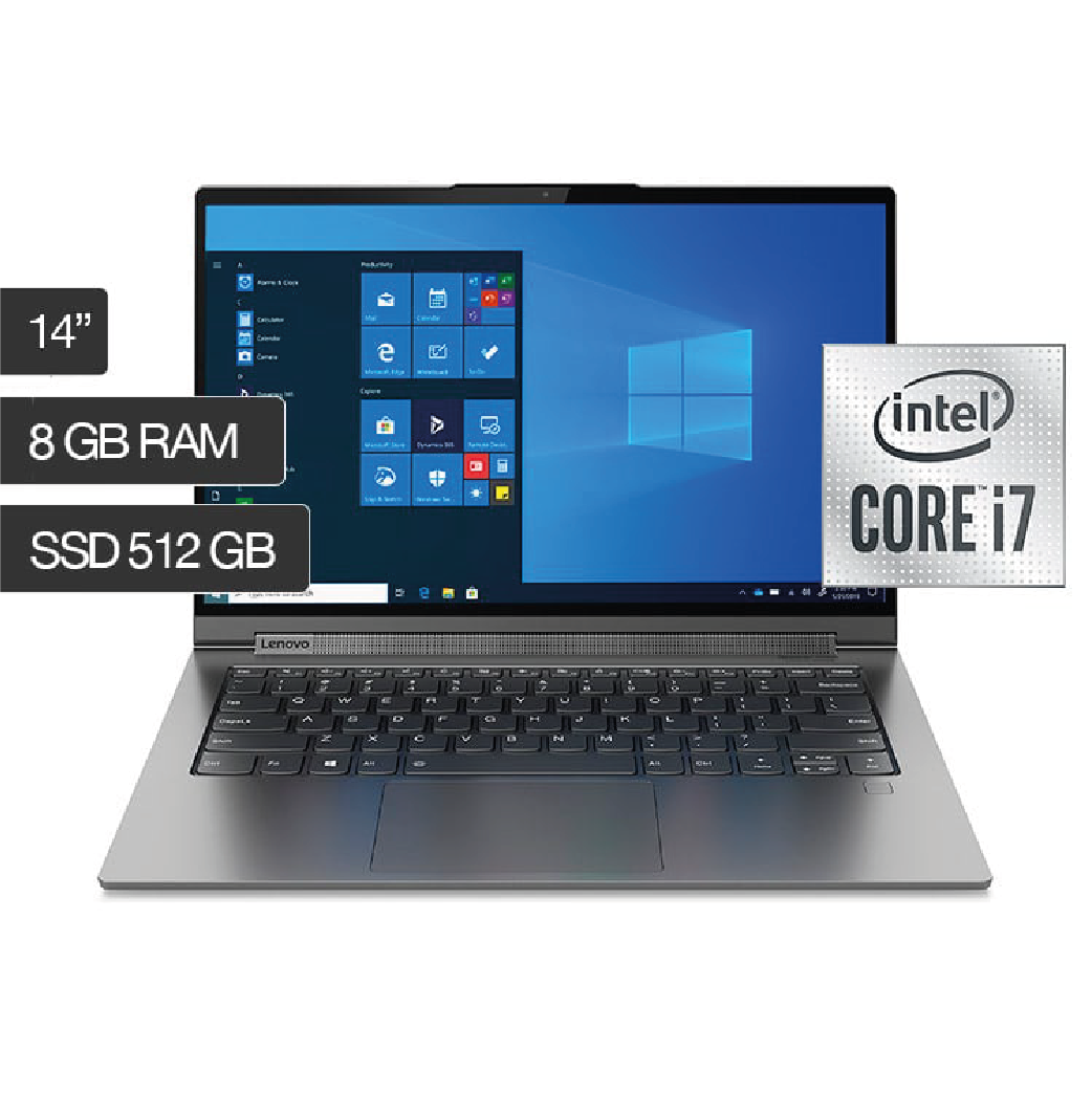 NB LENOVO YOGA C940- 14IIL C.I7-1065G7 8GB 512SD  14.0 FHD IPS TOUCHSCREEM W10
